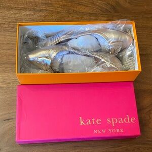Kate Spade metallic ballet flats. Original owner excellent condition. Size 6.5